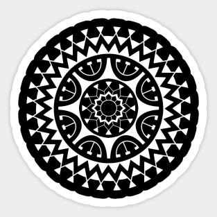Polynesian mandala Sticker